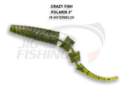 Мягкие приманки Crazy Fish Polaris 3&quot; 16 Watermelon