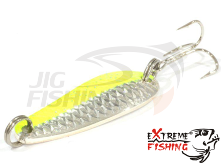 Блесна колеблющаяся Extreme Fishing Wizard 48mm 10gr #13 HalfYellow