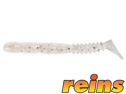 Мягкие приманки Reins RockVibe Shad 2&quot; #318 Clear Pearl Silver
