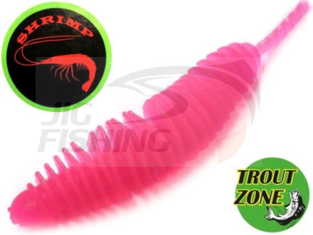 Мягкие приманки Trout Zone Plamp 2.2&quot; Berry Shrimp