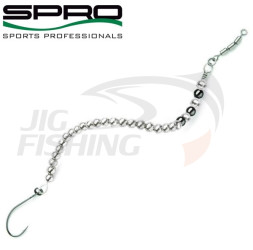 Пружинка на форель из бисера SPRO Trout Master Spiralz 70mm UV #Silver