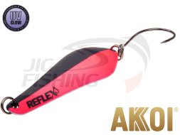 Блесна колеблющаяся Akkoi Reflex Crystal 40mm 3.6gr #R08