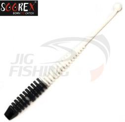 Мягкие приманки Soorex Snake 80mm #109 Black White