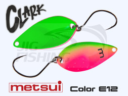 Колеблющаяся блесна Metsui Clark 3.3gr #E12