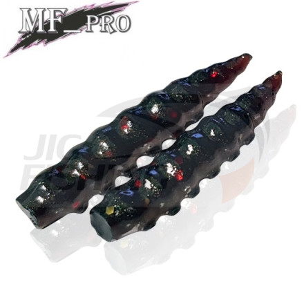 Мягкие приманки Microfishing Pro Личинка 30mm #Black FLK