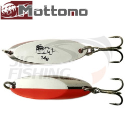 Блесна колеблющаяся Mottomo Skill Blade 21gr Silver Red