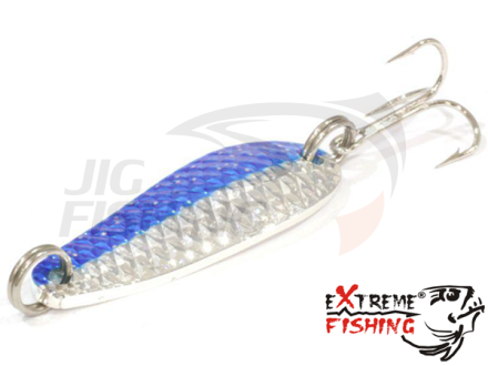 Блесна колеблющаяся Extreme Fishing Wizard 48mm 10gr #14 HalfBlue