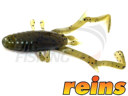 Мягкие приманки Reins Delta Shrimp 2&quot; #002 Green Pumpkin