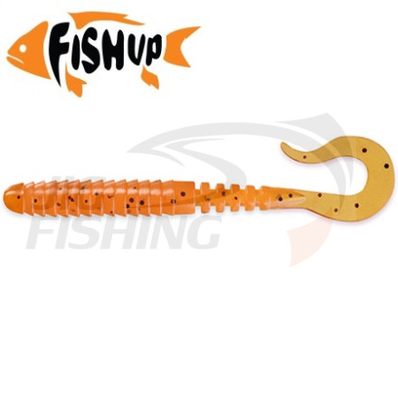 Мягкие приманки FishUp Vipo 2.8&quot; #049 Orange Pumpkin/Black