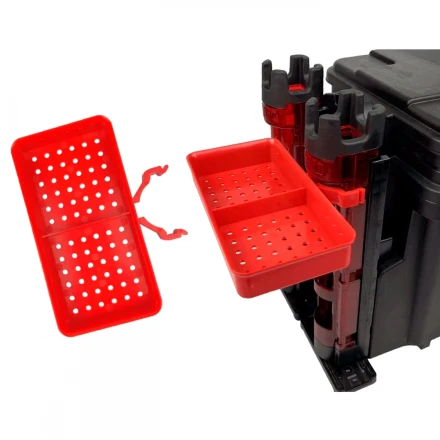 Лоток столик для стоек Meiho BM-230/BM-250 Red 15.5x8x2.5cm