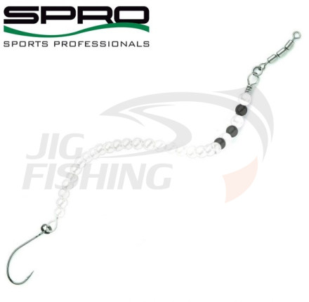 Пружинка на форель из бисера SPRO Trout Master Spiralz 70mm UV #Purple White