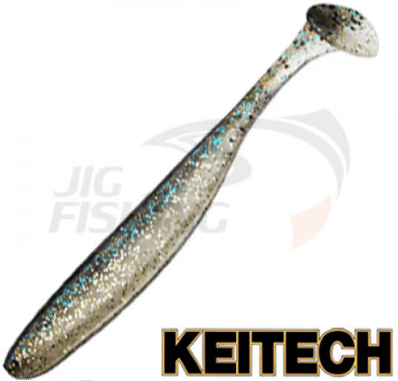 Мягкие приманки Keitech Easy Shiner 3.5&quot; #418 Bluegill Flash