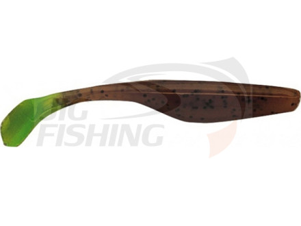 Мягкие приманки Bass Assassin Sea Shad 5&quot; #Pumpkin Seed Chartreuse Tail