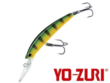 Воблер Yo-Zuri Crystal Minnow Deep Diver Walleye R1205 90F #MPC