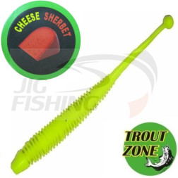 Мягкие приманки Trout Zone Boll 2.9&quot; Chartreuse Cheese Sherbet