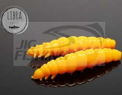 Мягкие приманки Libra Lures Larva 45mm #008 Dark Yellow