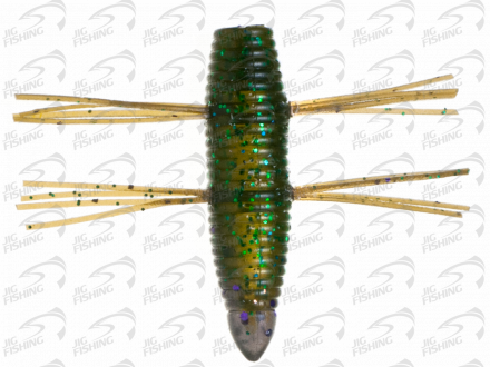 Мягкие приманки Fish Arrow AirBag Bug 1.2&quot; #12 Spraid Grass