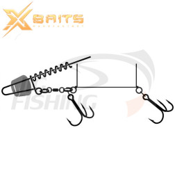 Стингер X-Baits System Regular 90mm #1/0