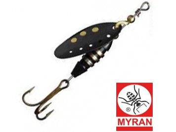 Вращающаяся блесна Myran Toni-Z 5gr #Svart