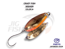 Блесна колеблющаяся Crazy Fish Seeker 2.5gr #94