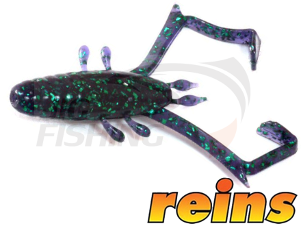 Мягкие приманки Reins Delta Shrimp 2&quot; #012 Junebug