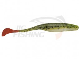Мягкие приманки Bass Assassin Sea Shad 5&quot; #Chartreuse Pepper Fire Tail