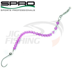 Пружинка на форель из бисера SPRO Trout Master Spiralz 70mm UV #Purple Flash