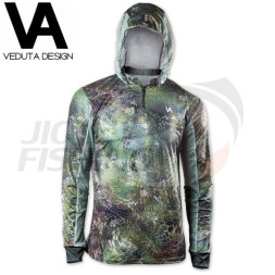 Худи Veduta Reptile Skin Forest Camo Air Series UPF50+ XS