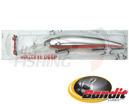 Воблер Bandit Walleye Deep 120F #2A40 Natural Minnow