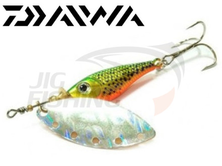 Блесна вращающаяся Daiwa Silver Creek Spinner R 1150 15gr Holo G Gold