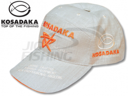Бейсболка Kosadaka Smart Tackle лен серый