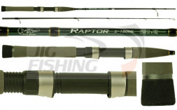 Спиннинг Silver Stream Raptor RS180L 1.80m 2-10gr