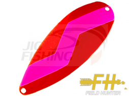 Колеблющаяся блесна Field Hunter North X Standart 45gr #07 S. Red / Pink Wave