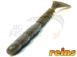 Мягкие приманки Reins Fat Rock Vibe Shad  6.5&quot; #002 Green Pumpkin