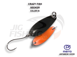 Блесна колеблющаяся Crazy Fish Seeker 2.5gr #95