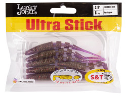 Мягкие приманки Lucky John Ultra Stick 3.9&quot; #S13 Purple Plum