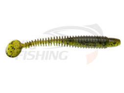 Мягкие приманки Lunker City Swimming  Ribster 4&quot; #227 Green Pumpkin Watermelon