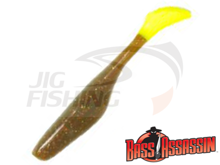 Мягкие приманки Bass Assassin Turbo Shad Walley 4&quot; #WA32210