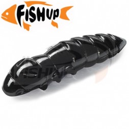 Мягкие приманки FishUp  Pupa 1.5&quot; #101 Black