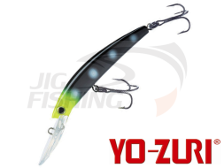 Воблер Yo-Zuri Crystal Minnow Deep Diver Walleye R1205 90F #ZB