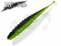 Мягкие приманки MF Pro Caterpillar 1.37&quot; #09 Black/Chartreuse