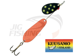 Вращающаяся блесна Kuusamo Lippa Rasanen 50/13 #FR-S/BL/Ye-C