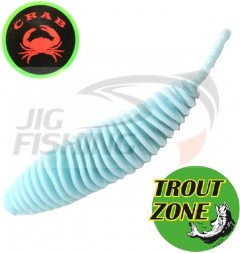 Мягкие приманки Trout Zone Plamp 2.5&quot; Blue Glow Crab