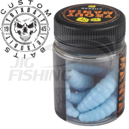 Мягкие приманки Trixbait Trout Mania Lichi 1.6&quot; #011 Blue Ocean Cheese