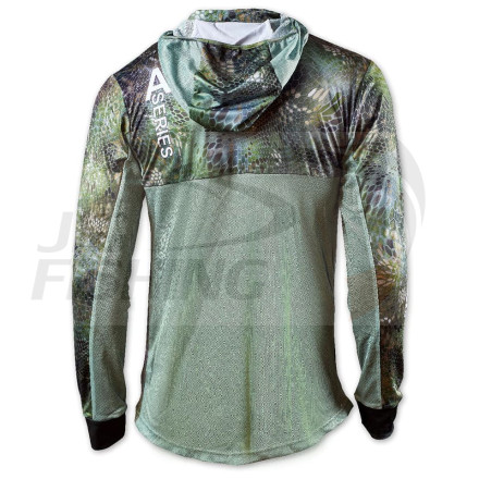 Худи Veduta Reptile Skin Forest Camo Air Series UPF50+ XL