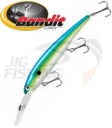 Воблер Bandit Walleye Deep 120F #2D78 Neon Shad