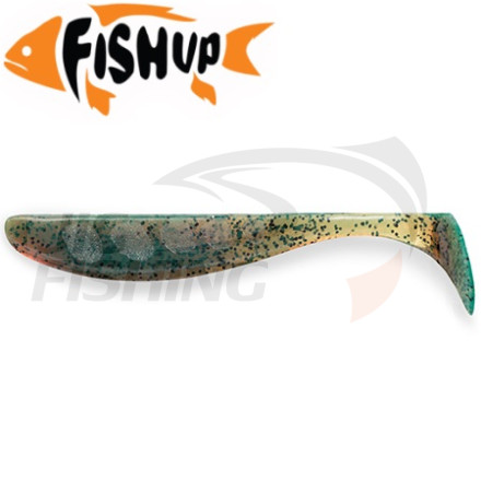 Мягкие приманки FishUp Wizzle Shad 1.4&quot; #017 Motor Oil Pepper