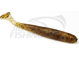 Мягкие приманки Beat Breath Fish Tail Shad 2.8&quot; #120 Green Pumpkin Seed