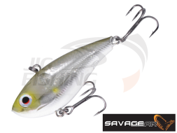 Воблер Savage Gear TPE Soft Vibes 51S #05 Green Silver Flash