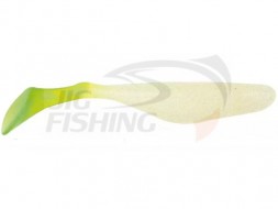 Мягкие приманки Bass Assassin Sea Shad 5&quot; #Glow Chartreuse Tail
